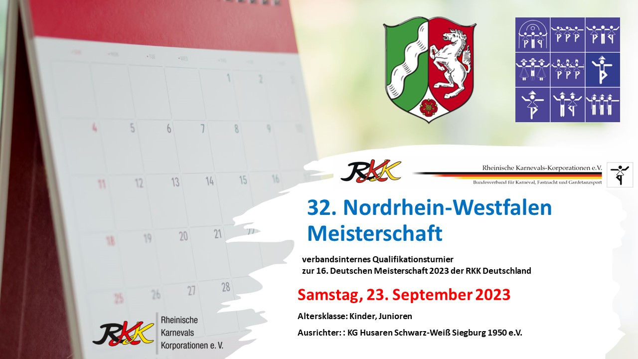 32. Nordrhein-Westfalen Meisterschaft Kinder & Junioren
