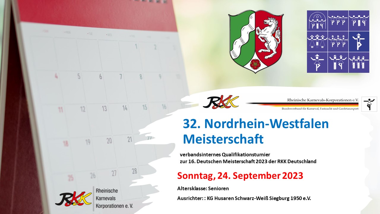 32. Nordrhein-Westfalen Meisterschaft Senioren